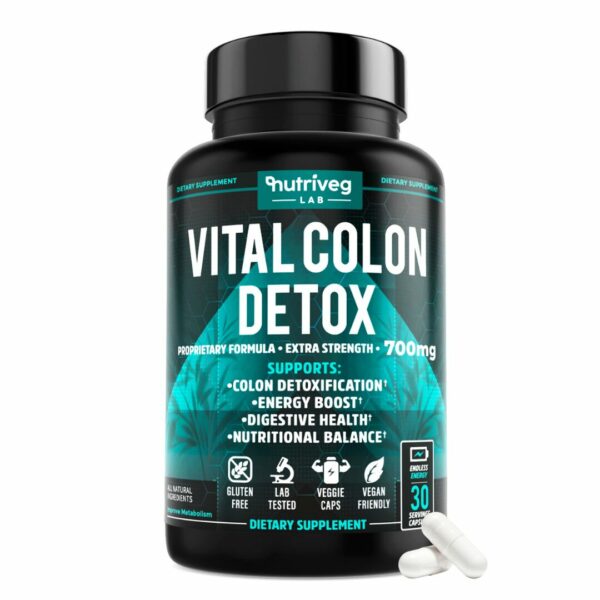 Advanced Gut Cleanse Detox with Digestive Enzymes